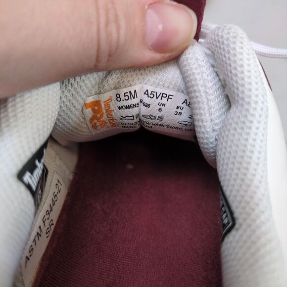 Timberland Pro Setra Comp Safety Toe  Women's 8.5 M Athletic Work Sneaker White - Picture 4 of 10